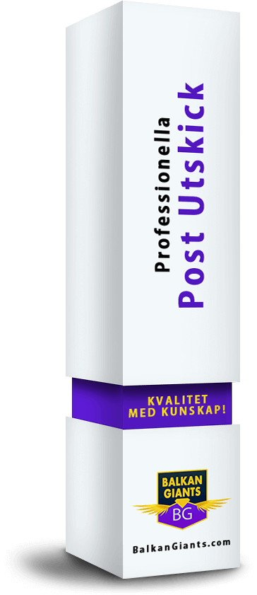 professionella Postutskick