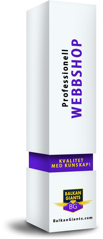 Profesionell Webbshop
